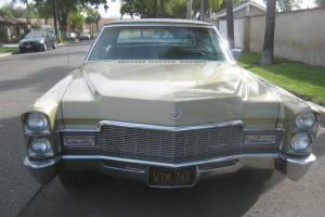 1968 Cadillac Fleetwood brougham Ca. black plate NO RESERVE little old man LOOK