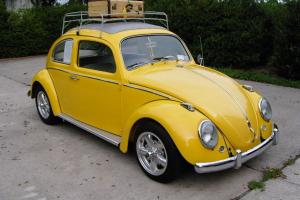 1962 VW Beetle Classic "restomod" upgraded to new; total nut & bolt restoration