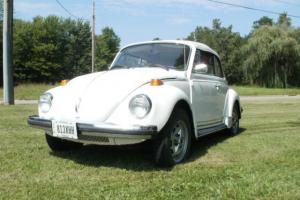 Super Beetle 1977 Limited Convertable