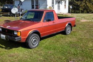 1981 Volkswagen Rabbit Pickup Base Standard Cab Pickup 2-Door 1.6L