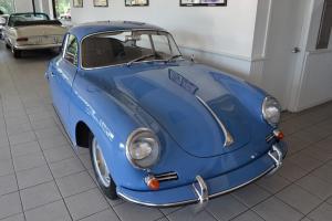 1965 Porsche 356 SC Coupe that has been fully restored.