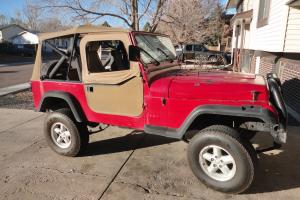 1989 Lifted Jeep YJ Wrangler Off Road crawler Project EFI 4.0 litre automatic CJ