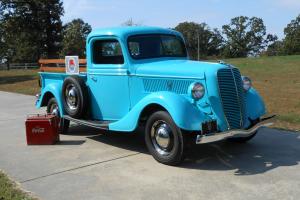 CLASSIC 1937 FORD pick up Truck, Street Rod,ORIGINAL,1936,1938,1939,1940,1941,32 Photo