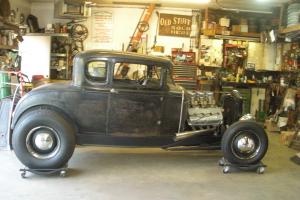 1930 ford model a coupe hot rod scta vintage chopped