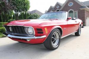 1970 Ford Mustang Convertible HIGH Quality 351 SHOW CAR Photo