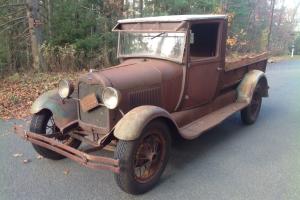1928 Ford Model aa Express barn find patina