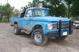 1963 F100 DRIVING PROJECT 4X4 Photo