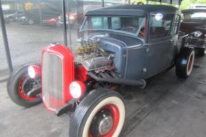 1930 FORD PICK UP HOT ROD TRI POWER OLD SCHOOL PICK UP CHOPPED MAKE OFFER Photo
