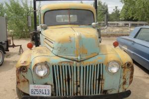 1947 Ford Flatbed 4 speed running and registered - No Reserve