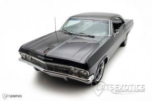 1965 Chevrolet Impala Black 283 V8 Automatic 18 Boss Wheels Photo