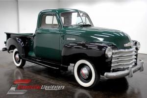 1952 Chevrolet 3100 Pickup 235 Inline 6 Cylinder 3 Speed LOOK AT THIS ONE Photo