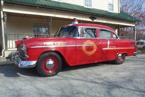 1955 Chevy Bel-Air Fire Chief's Car