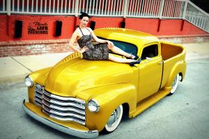 1948 Chevy 1500 custom truck w/ tons of mods 355 V-8 Chopped/shaved/smoothed Photo