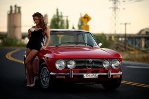 1974 Alfa Romeo GTV 2000 Coupe Red on Tan Low Reserve Photo