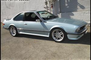 +Custom Turbocharged 1984 BMW 635CSi! Factory 5 Speed Euro E24-Chassis "Shark"!+ Photo