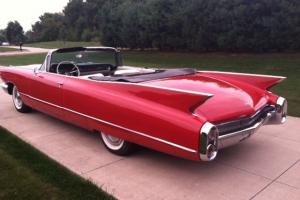 1960 Cadillac Series 62 Convertible Stunning Example of Automotive History Photo