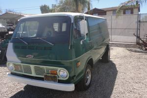 1968 Chevy Van ,, vintage hippy 108" sportvan handivan custom surfing hippie gmc