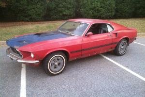 1969 Ford Mustang Mach 1 M-Code 4-Speed 351W 4V 4-barrel Fastback Photo
