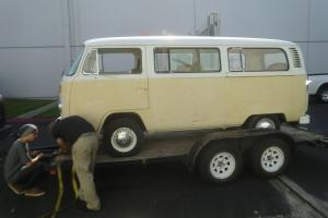  1972 VW BAY WINDOW BUS CAMPER VAN DRY NEW MEXICO IMPORT MOT