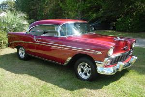 CHEVROLET 1956 BELAIR COUPE 4-SPEED-400-350HP.