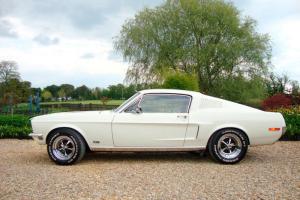  Wimbledon White 1968 Ford Mustang Fastback  Photo
