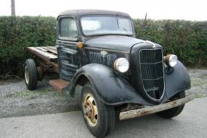  1935 ford truck, hot rod, rat rod, pick up for restoration 
