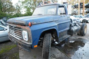 1966 FORD f700 TRUCK BARN FIND UNFINISHED PROJECT  Photo