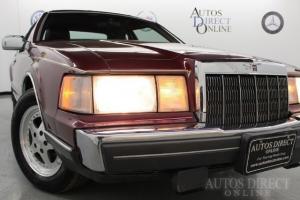 WE FINANCE 1989 Lincoln Mark VII LSC Coupe 62K CLEANCARFAX MRoof Fogs LthrPwrSts