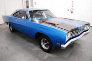 1969 Plymouth Road Runner 383 4spd manualtrans All Matching Numbers B5 blue NICE