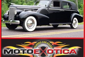 1938 CADILLAC FLEETWOOD LIMO, ORIGINALY BUILT FOR THE LEVIS STRAUSS FAMILY, LOOK