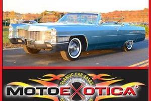 1965 CADILLAC DEVILLE CONVERTIBLE, FULLY LOADED, SAME OWNER FOR 17 YRS,