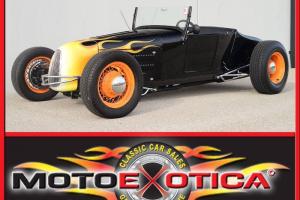 1927 FORD TRACK-T ROADSTER - CUSTOM FRAME - 10 BOLT - AIR SUSPENSION - WIRE WHLS