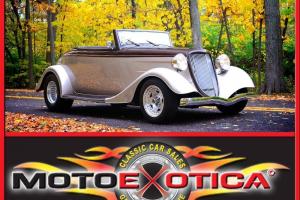 1934 FORD HOTROD REPLICA-350 CRATEENGINE/300 HP-P/S-P/B-800 MILES-VINTAGE A/C !!