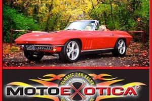 1966 CORVETTE CONVERTIBLE RESTO-MOD, LS3 CRATE ENGINE,TO MUCH TO LIST -LQQK!!!!!