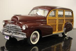 1948 Chevrolet Fleetmaster Woody Station Wagon AACA Grand National Winner