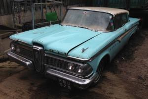  1959 Edsel Ranger barn find rat look or restoration, body VERY solid VERY RARE  Photo