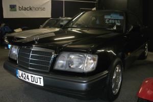  1994 MERCEDES E220 CABRIOLET A BLACK 