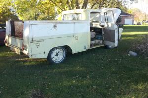 1958 Ford F-100 utility truck Photo