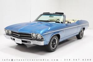 1969 Chevrolet Chevelle SS Convertible - 396 350 Hp V8, Factory, A/C, & More!