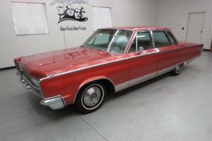 1966 CHRYSLER "NEW YORKER" 4 DR. SEDAN IN "BEAUTIFUL" CORAL  440 V-8, "COLD" A/C Photo