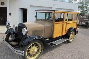 1928 Ford Model A Woody