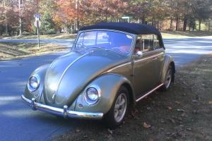 1959* VW Beetle classic convertible, recent restoration, new top, tires, tune up