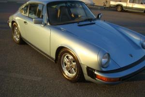 1976 911 S Ice Blue Metallic One Owner SoCalif Car Low Miles Excellent In Out