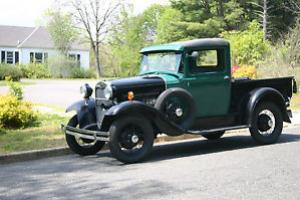 model A pickup 1930 original =2nd owner = rare original steel Photo