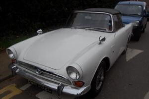  SUNBEAM ALPINE 1965 WHITE CLASSIC SERIES V SPORTS CAR MOT TAX 2014  Photo