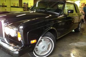 1987 BENTLEY Continental Cab, Black,MINT,32k miles! EXPORT ANY CAR WORLDWIDE Photo