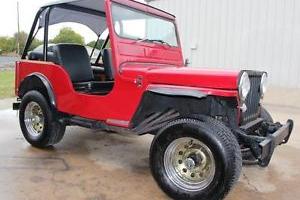 1950 willys Jeep 4x4 ready for the trails