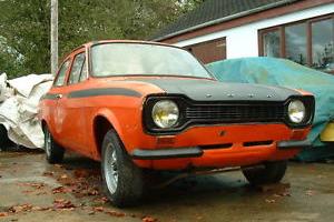  1973 Ford Escort Mexico for restoration, genuine car with Vin and AVO tags, LHD. 