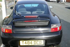  1999 porsche 911 carrera 2 coupe in black with grey interior fsh may px try me  Photo