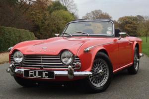  1965 Triumph TR4a Roadster - Stunning UK RHD Car. Overdrive and Wire Wheels 